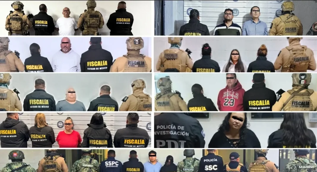 Red de despojos en Edomex: FGJEM procesa a 23 funcionarios