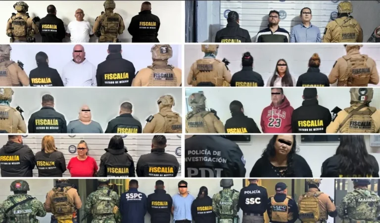 🔴 FGJEM desmantela red criminal de despojo inmobiliario; caen notarios, funcionarios y líderes de sindicatos falsos