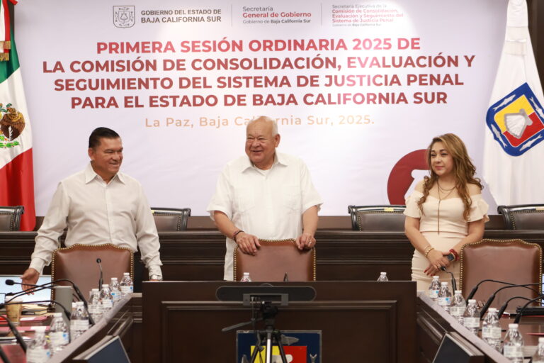 Gobernador preside sesión para fortalecer el Sistema de Justicia