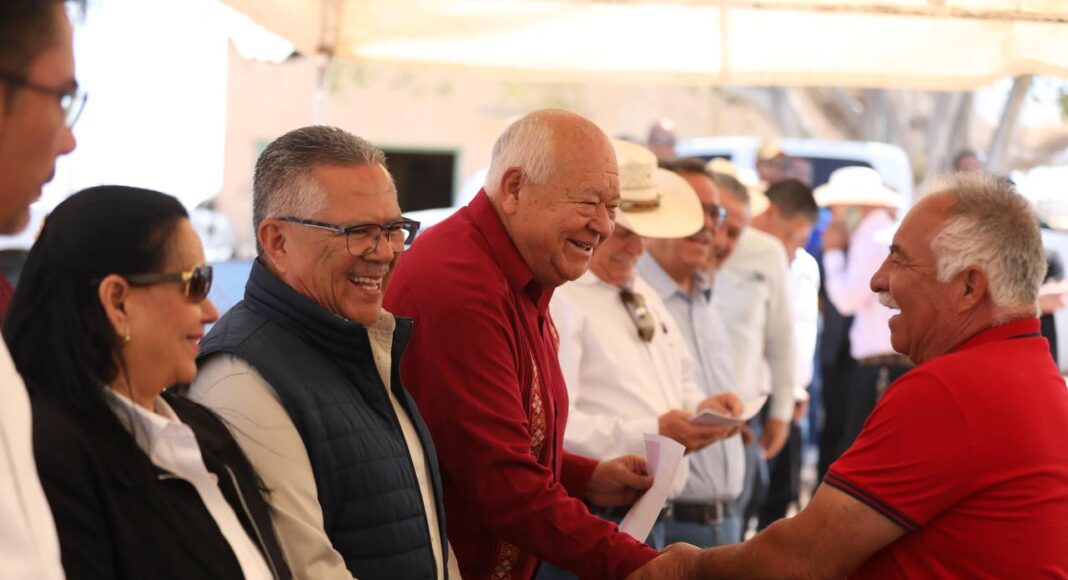 Gobernador de BCS impulsa acciones contra la sequía en Comondú