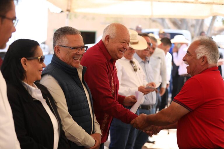 Gobernador de BCS impulsa acciones contra la sequía en Comondú