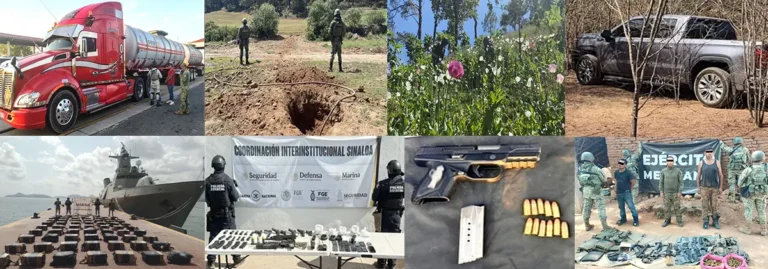 Acciones Relevantes del Gabinete de Seguridad del Gobierno de México – 12 de mayo de 2025