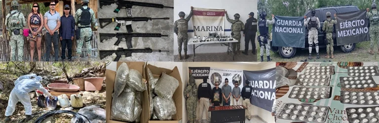 Resultados de la “Operación Frontera Norte” del 8 de mayo de 2025