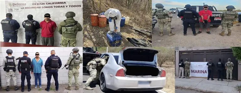 Resultados de la “Operación Frontera Norte” al 12 de mayo de 2025