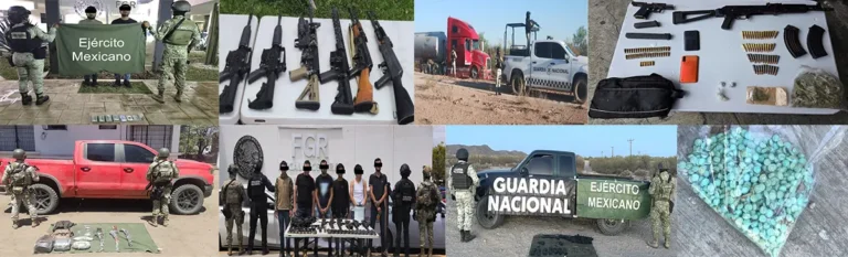 Resultados de la “Operación Frontera Norte” del 2 al 4 de mayo de 2025