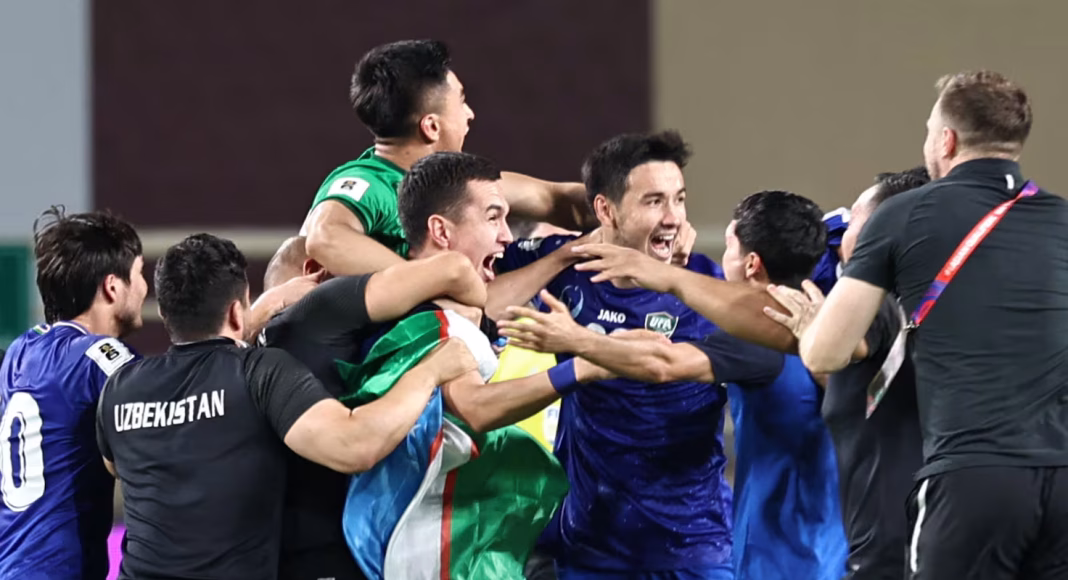 Uzbekistán hace historia y clasifica por primera vez al Mundial