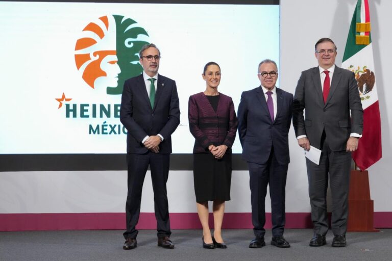 Heineken invertirá 2,750 mdd en México y abrirá nueva planta en Yucatán