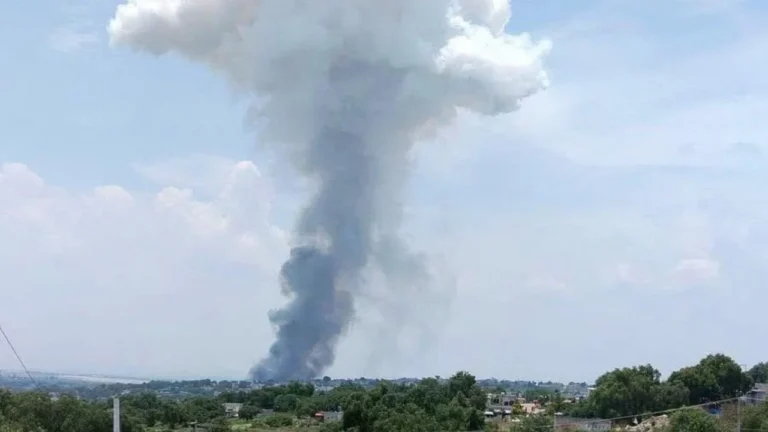 Explosiones en talleres pirotécnicos de La Saucera, Tultepec
