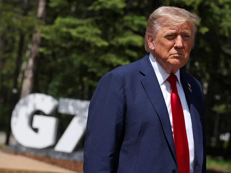 Sheinbaum y Trump conversan en medio de la cumbre del G7