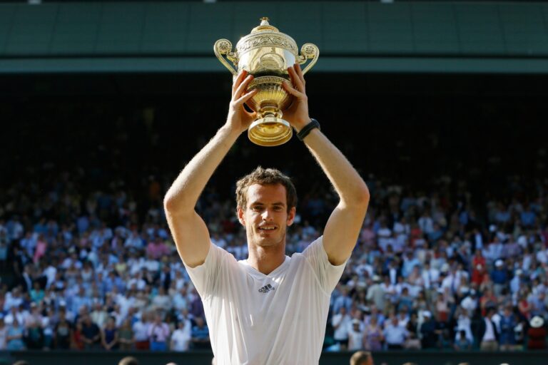 Andy Murray tendrá su estatua en el club de Wimbledon