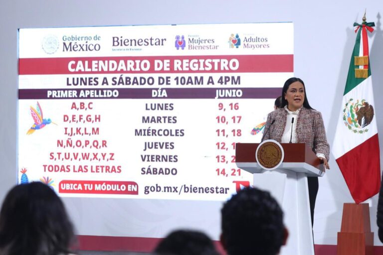 Abren registro para pensiones a mujeres y adultos mayores