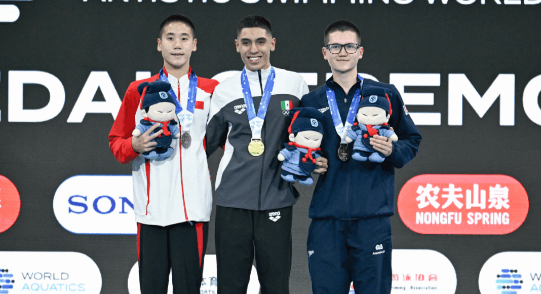 Diego Villalobos brilla con oro en Copa del Mundo en China