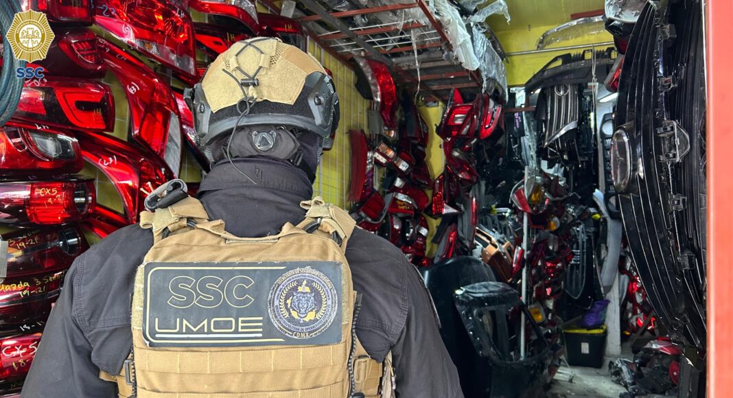 Cae “El Raider”, líder de red de robo y venta de autopartes