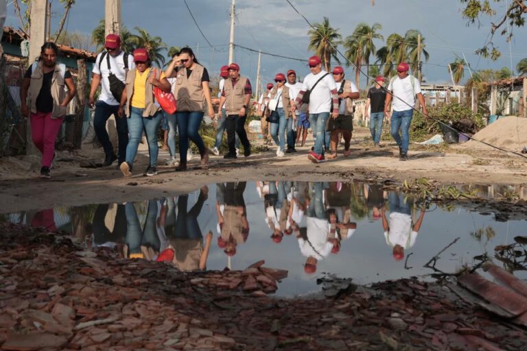 Bienestar inicia censo de daños por huracán ‘Erick’ en Guerrero y Oaxaca