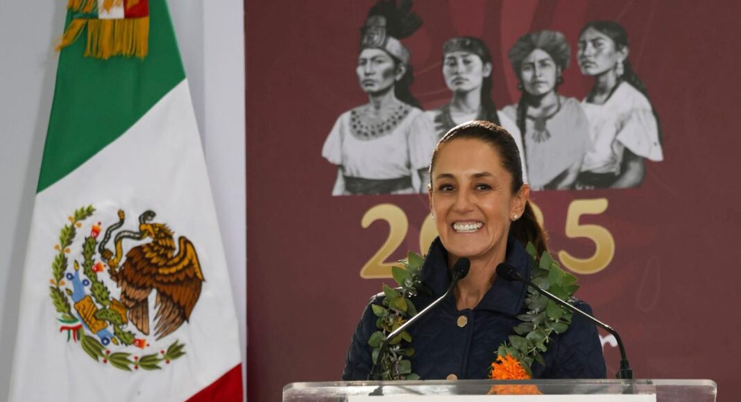 Sheinbaum entrega recursos directos a 38 pueblos indígenas en Tlaxcala