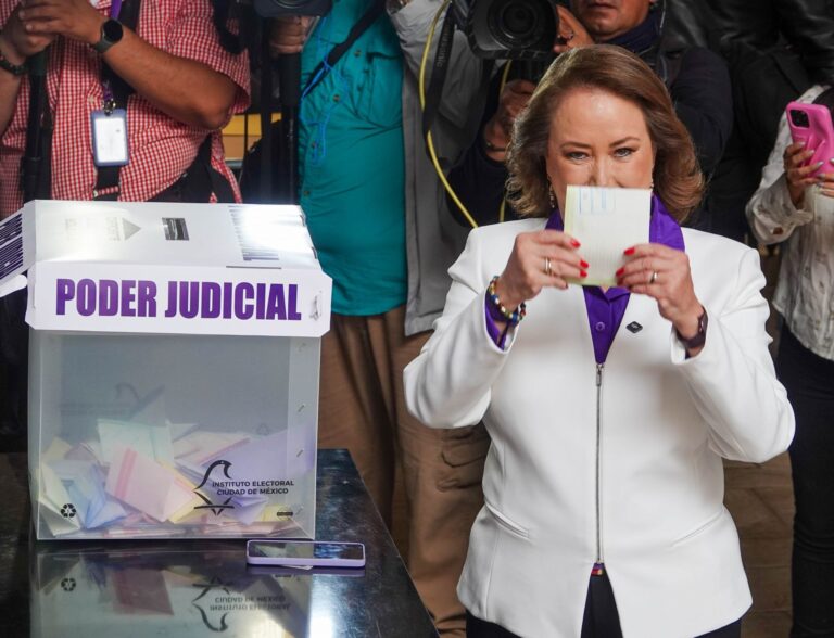 Yasmín Esquivel llama a participar en una elección histórica