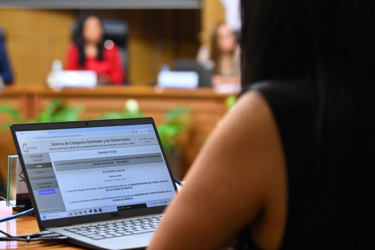 IECM concluye el cómputo de la elección del Poder Judicial en CDMX