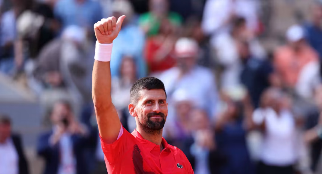 Djokovic alcanza 100 victorias en Roland-Garros;