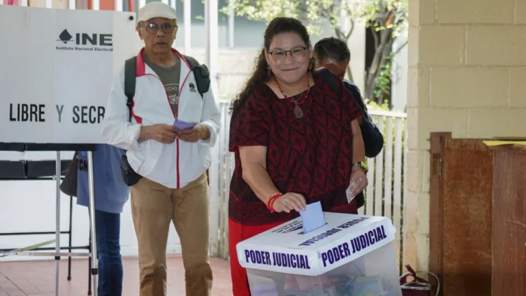 Lenia Batres celebra elección judicial como un hecho histórico