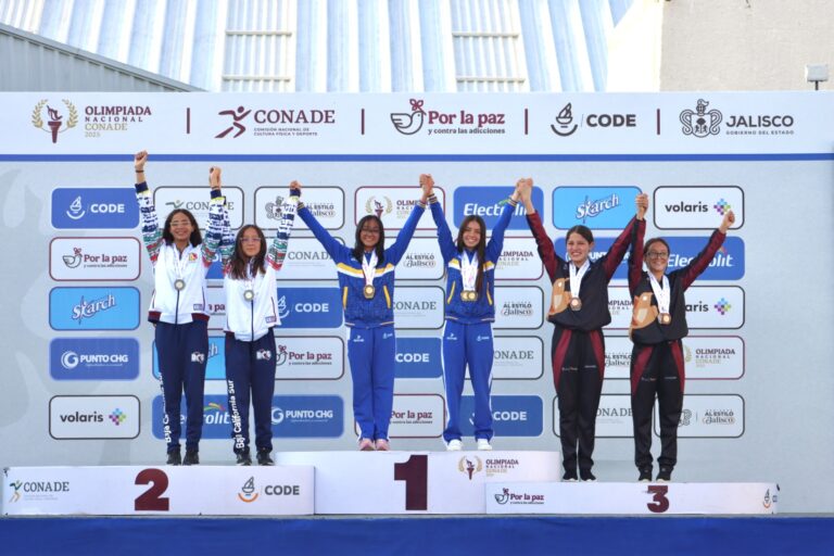 Suma Baja California Sur 16 medallas en los Juegos Nacionales CONADE 2025