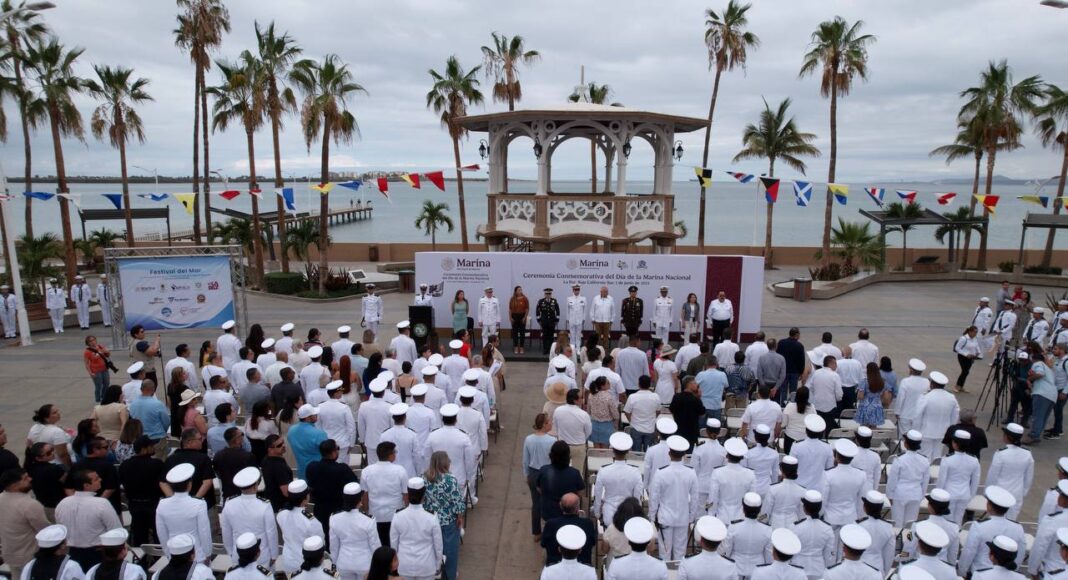 Reconocen en Baja California Sur la labor de la Marina Nacional