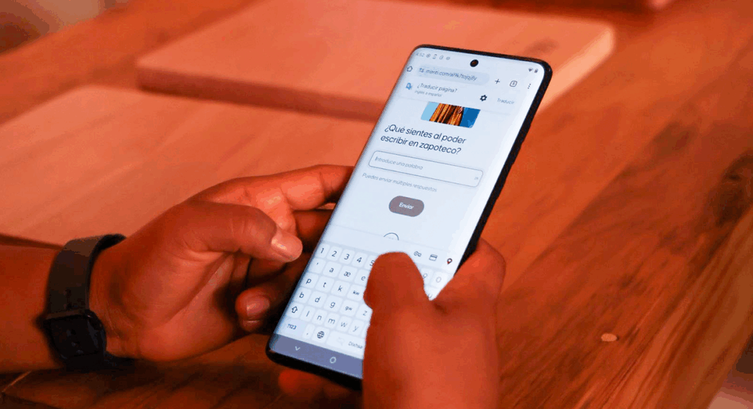 Motorola lanza teclado en zapoteco para Android 13 y más