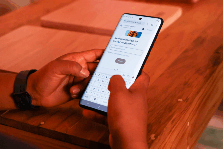 Motorola lanza teclado en zapoteco para Android 13 y más
