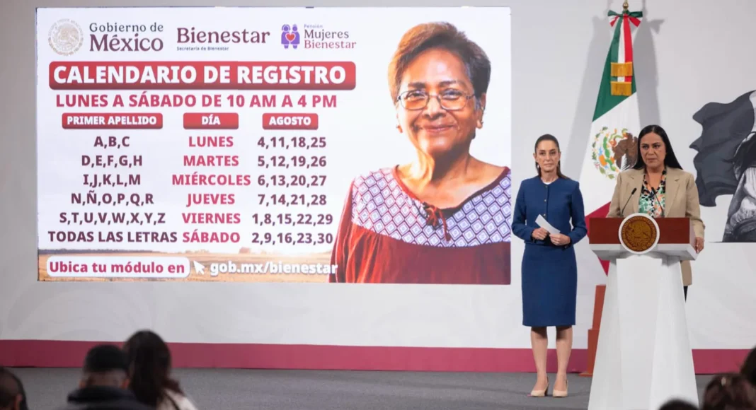 Inicia el 1 de agosto inscripción para Pensión Mujeres Bienestar