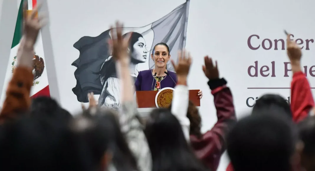 Desigualdad cae a su nivel más bajo, afirma Sheinbaum