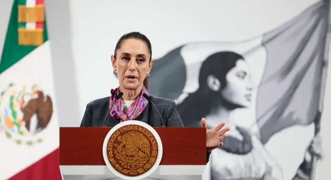 Sheinbaum descarta alarma por drones del crimen en la frontera