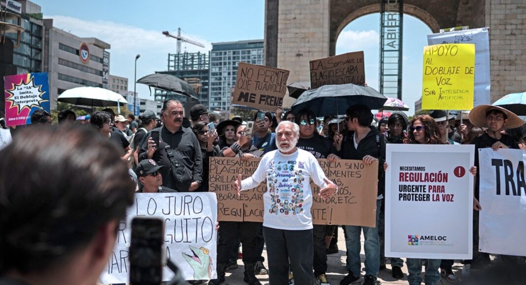 Sheinbaum respalda regulación del uso de IA en voces de actores