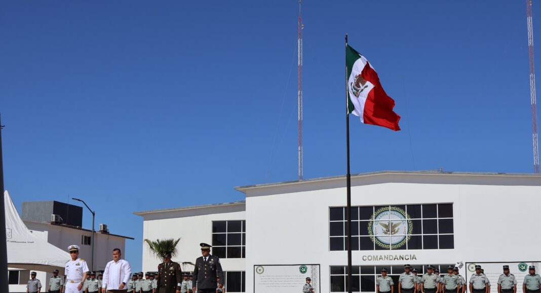 Baja California Sur reconoce labor de la Guardia Nacional