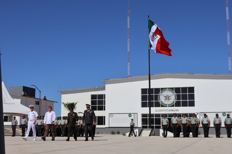 Baja California Sur reconoce labor de la Guardia Nacional