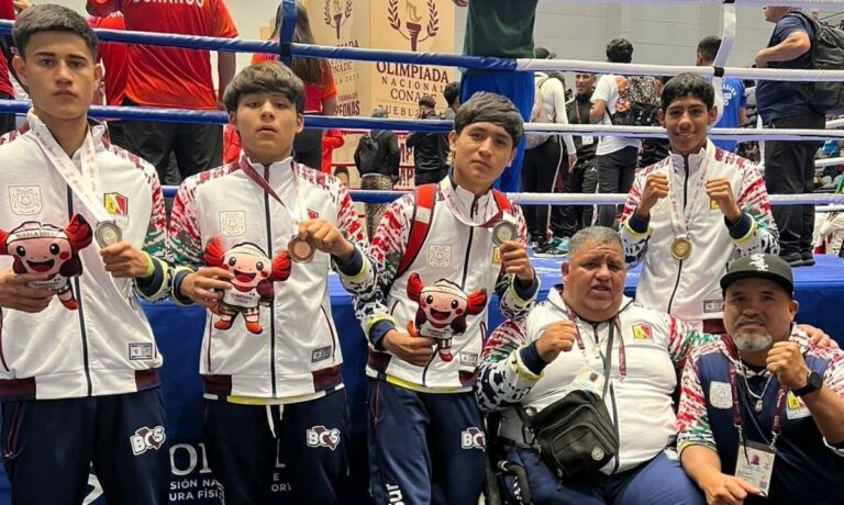Boxeadores de BCS ganan 8 medallas en Olimpiada CONADE