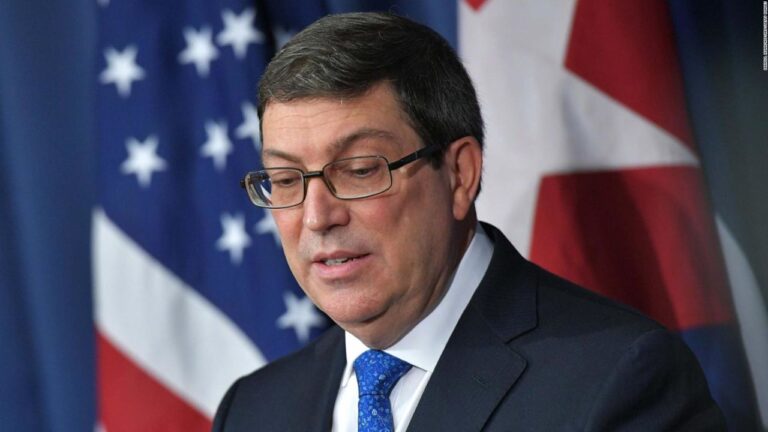 Canciller cubano acusa a EU de perseguir a migrantes de la isla