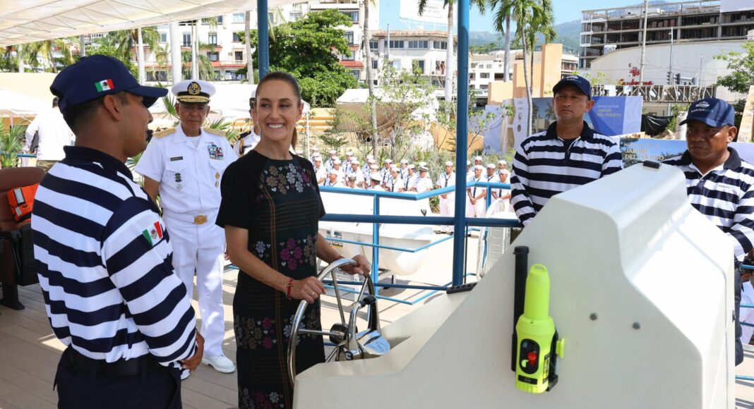 Sheinbaum inaugura Marinabús y celebra recuperación de Acapulco