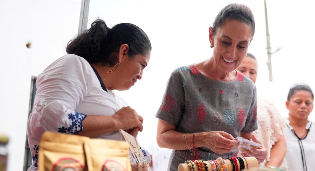 Sheinbaum inaugura el Centro Libre para las Mujeres en Calakmul