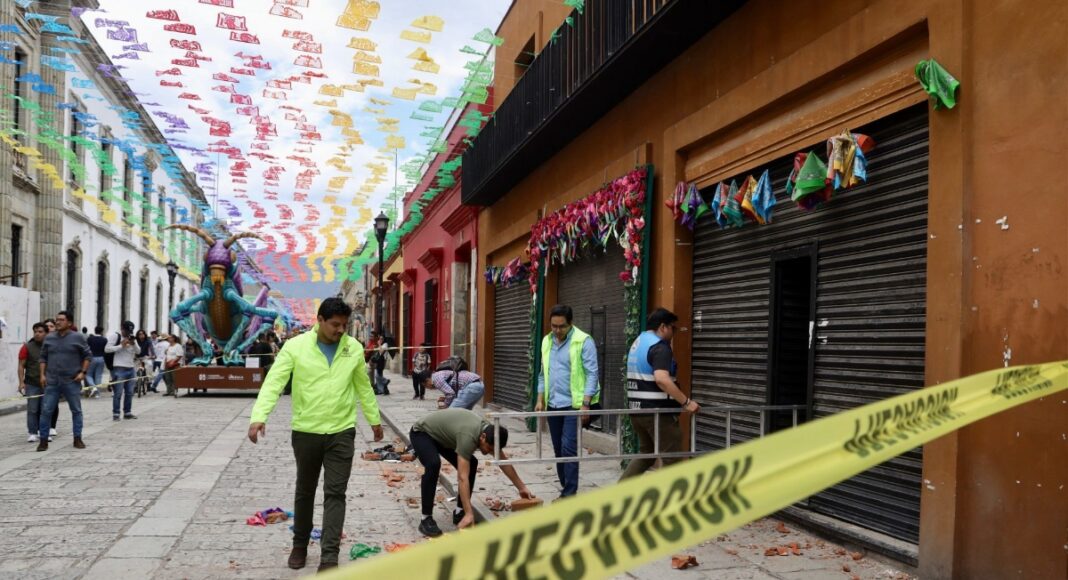 Sismo de 5.9 en Oaxaca deja daños menores y un menor herido