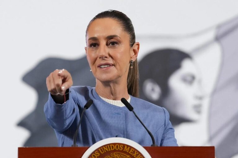 Sheinbaum pide a EU asumir responsabilidad directa en lucha antidrogas