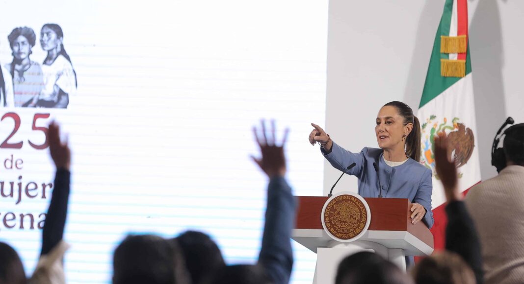 Sheinbaum reitera apoyo en seguridad a todos los estados, sin distinción partidista