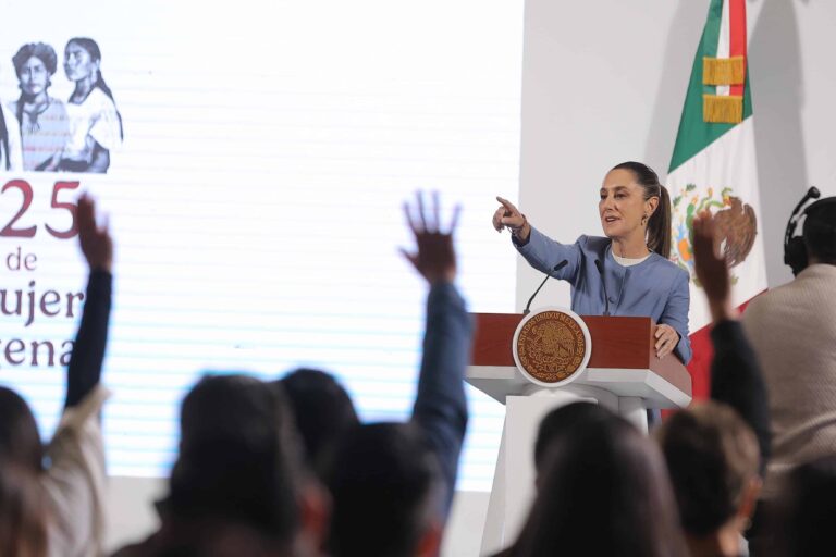 Sheinbaum reitera apoyo en seguridad a todos los estados, sin distinción partidista