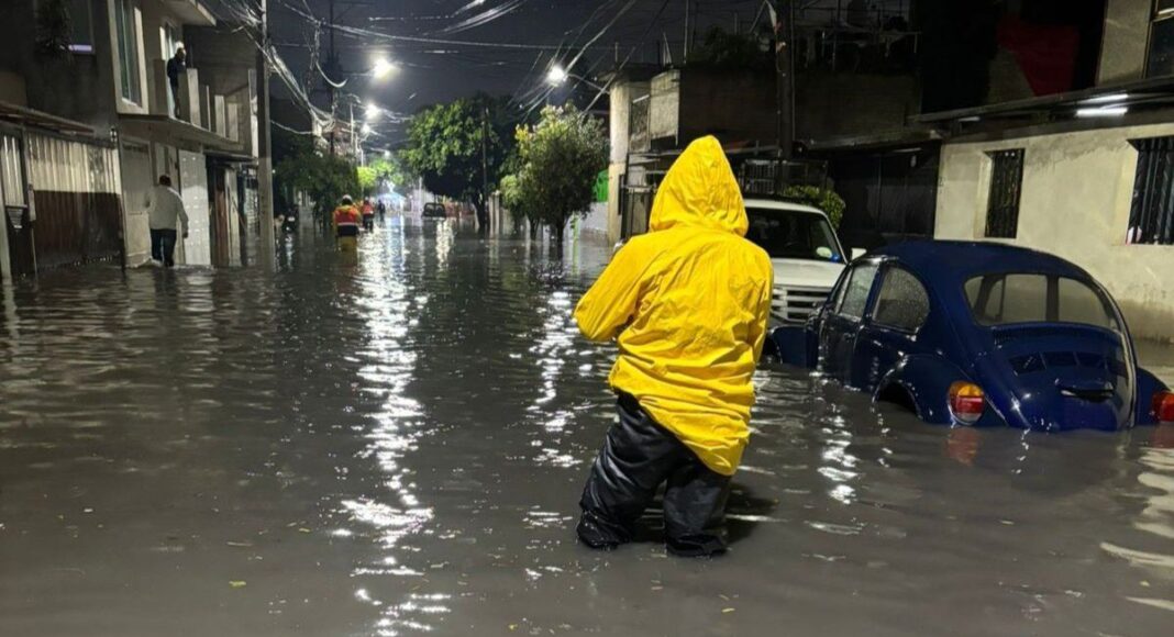 Sheinbaum: lluvias intensas complican el desahogo pluvial en CDMX