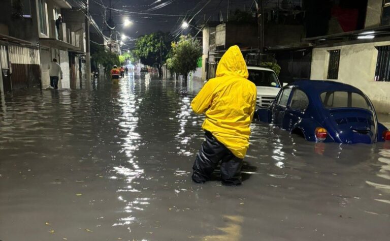 Sheinbaum: lluvias intensas complican el desahogo pluvial en CDMX