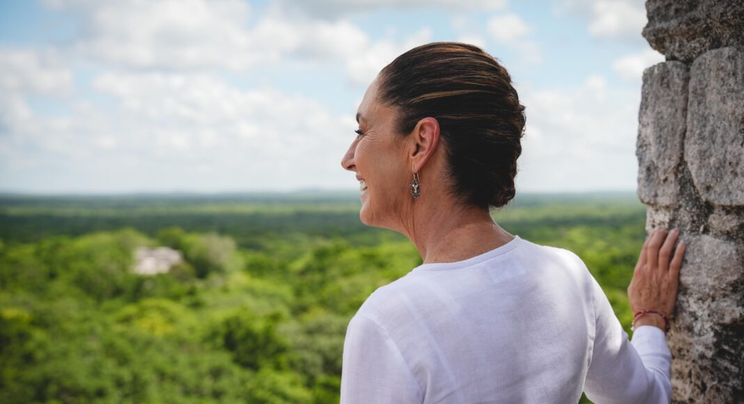 Sheinbaum destaca acuerdo histórico para proteger la Selva Maya