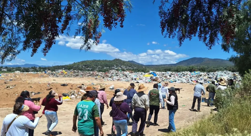 Clausuran tiradero irregular en Otumba