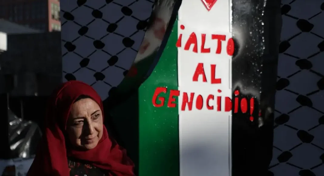 Jornada cultural en el Hemiciclo a Juárez en solidaridad con Palestina