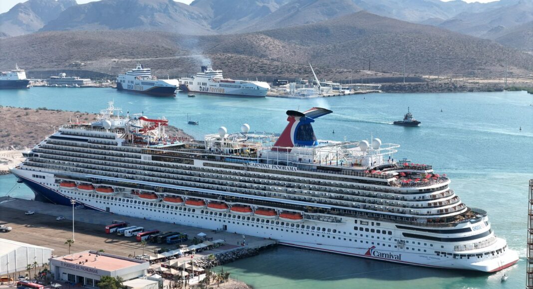 Crucero Carnival Panorama deja derrama de 3.5 mdp en La Paz