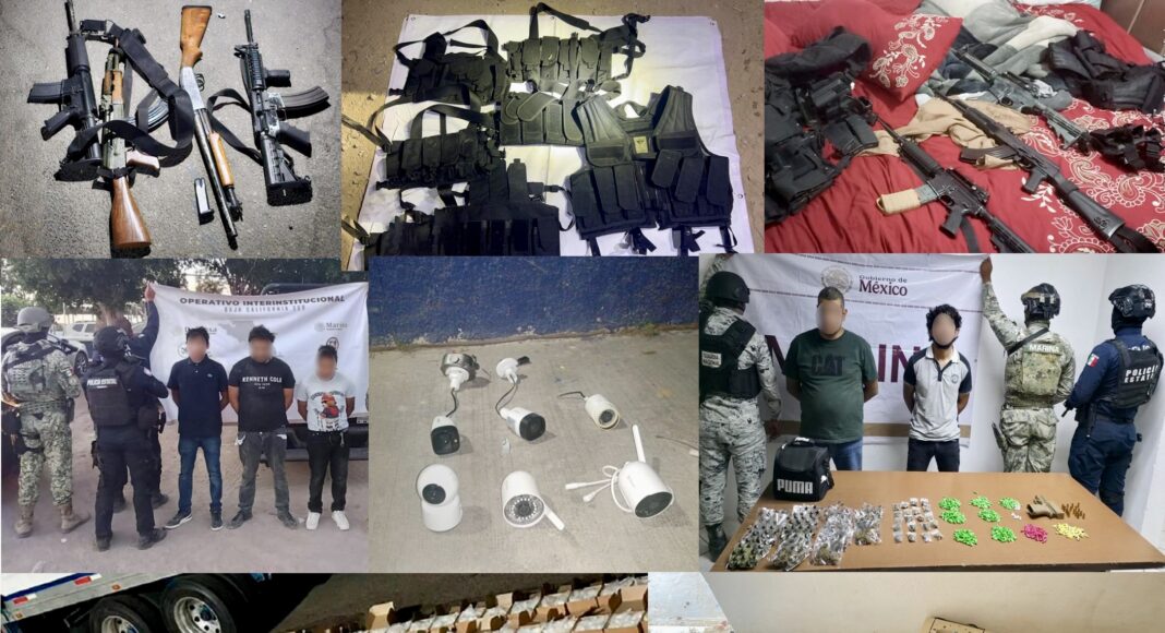 Detienen a 63 generadores de violencia en Baja California Sur