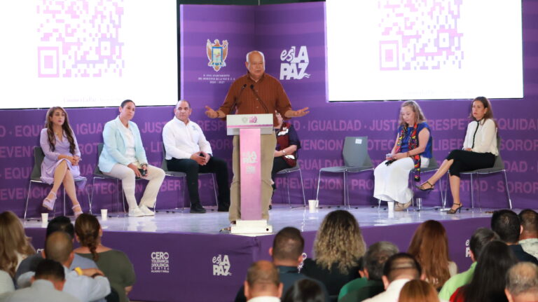 Castro Cosío reafirma compromiso con la “Mesa Violeta” para erradicar la violencia de género