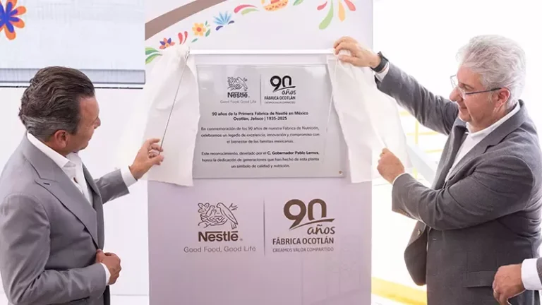 Nestlé celebra 90 años de su planta en Ocotlán